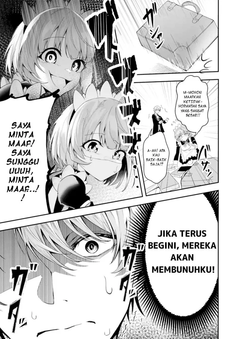 Shokei Flag No Akuyaku Kizoku Ni Tensei Shitaga, Shinitakunainode Yami Maho Wo Kiwamete Heroine Tachi Wo Sukuimasu Byojakuna Heroine Wo Care Shitara Naze Ka Ore Ga Dekiai Sareta Ken Chapter 1.1 - halaman 14