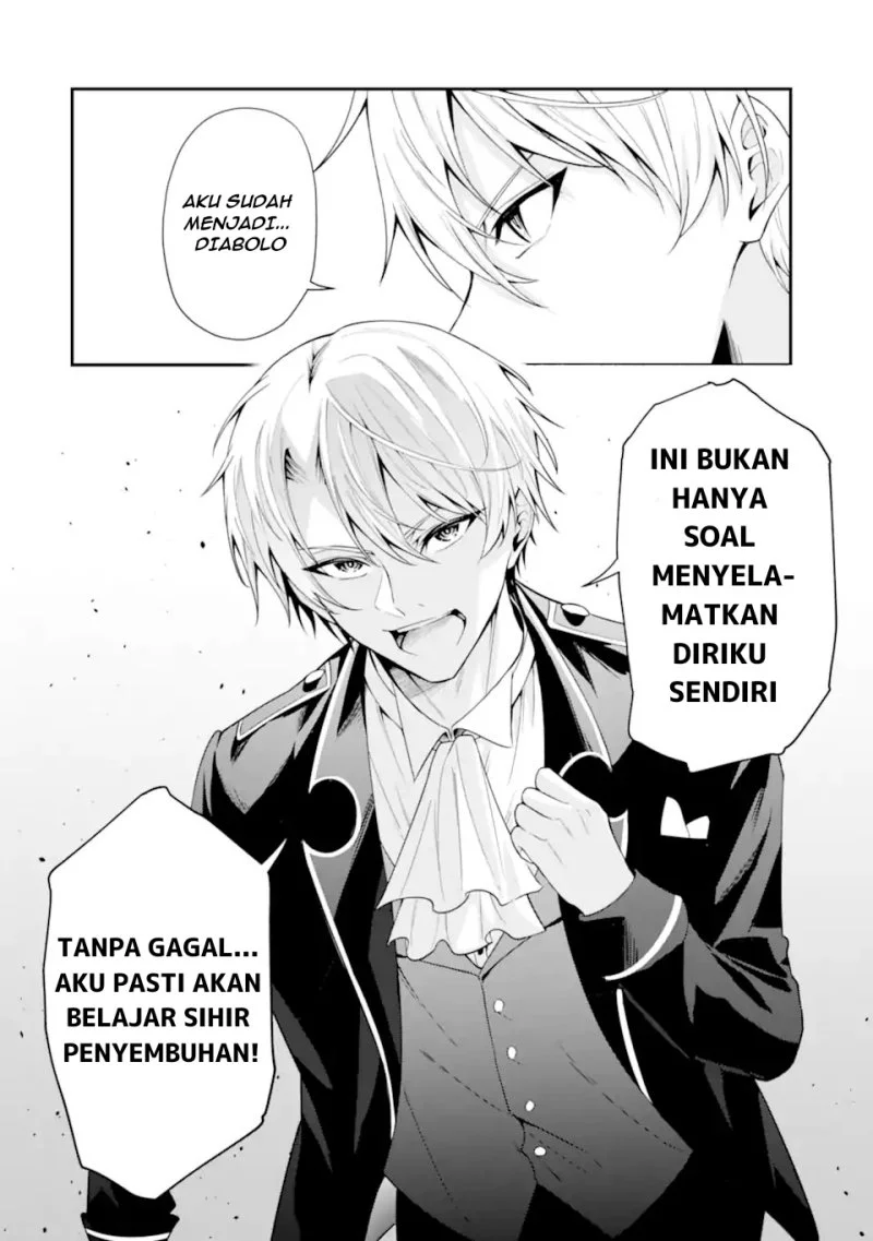 Shokei Flag No Akuyaku Kizoku Ni Tensei Shitaga, Shinitakunainode Yami Maho Wo Kiwamete Heroine Tachi Wo Sukuimasu Byojakuna Heroine Wo Care Shitara Naze Ka Ore Ga Dekiai Sareta Ken Chapter 1.1 - halaman 25