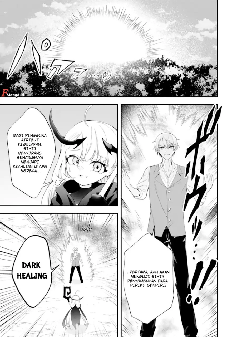 Shokei Flag No Akuyaku Kizoku Ni Tensei Shitaga, Shinitakunainode Yami Maho Wo Kiwamete Heroine Tachi Wo Sukuimasu Byojakuna Heroine Wo Care Shitara Naze Ka Ore Ga Dekiai Sareta Ken Chapter 2.1 - halaman 4