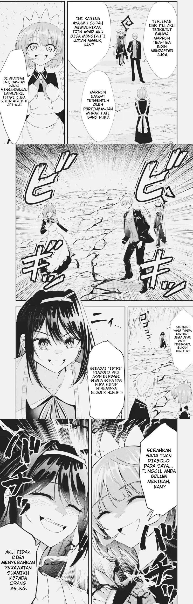 Shokei Flag No Akuyaku Kizoku Ni Tensei Shitaga, Shinitakunainode Yami Maho Wo Kiwamete Heroine Tachi Wo Sukuimasu Byojakuna Heroine Wo Care Shitara Naze Ka Ore Ga Dekiai Sareta Ken Chapter 3.3 - halaman 3
