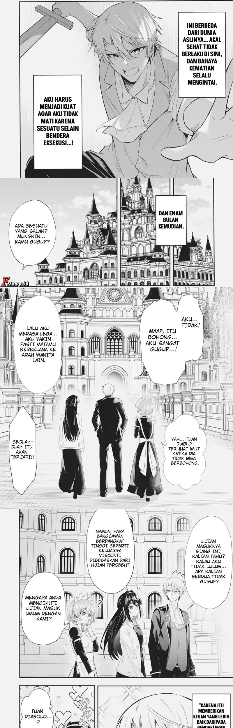 Shokei Flag No Akuyaku Kizoku Ni Tensei Shitaga, Shinitakunainode Yami Maho Wo Kiwamete Heroine Tachi Wo Sukuimasu Byojakuna Heroine Wo Care Shitara Naze Ka Ore Ga Dekiai Sareta Ken Chapter 3.3 - halaman 5