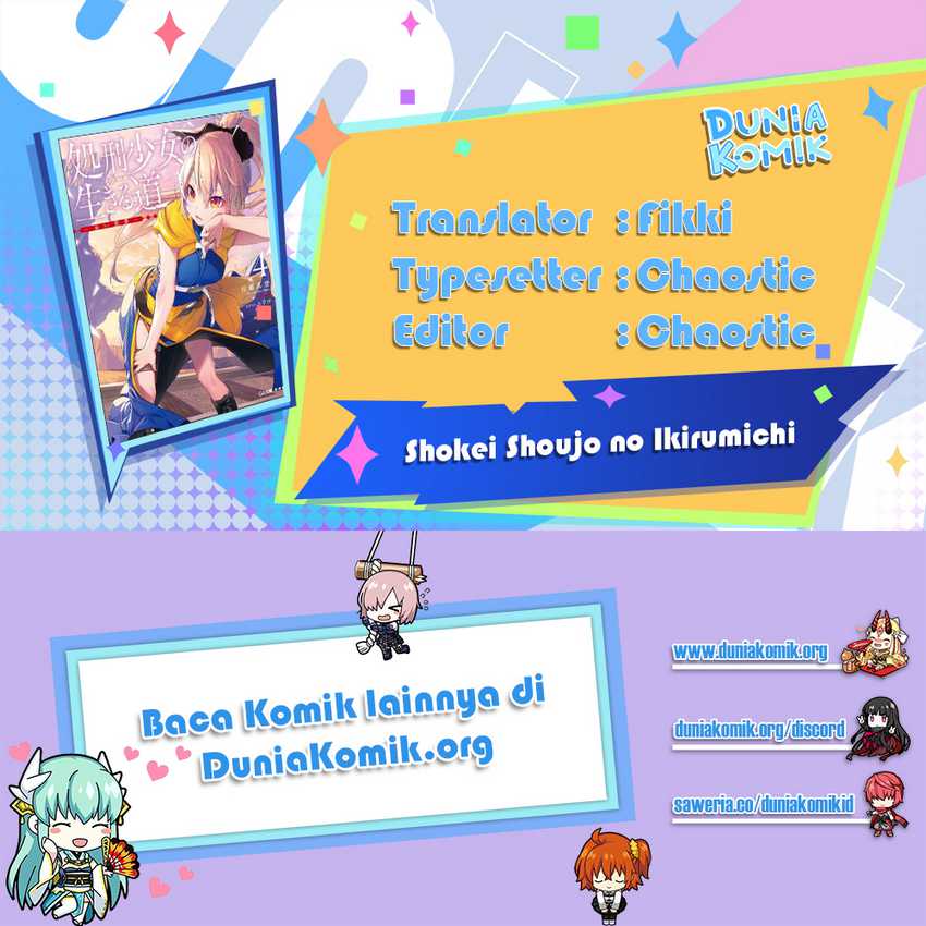 Shokei Shoujo no Ikirumichi Chapter 15 - halaman 1