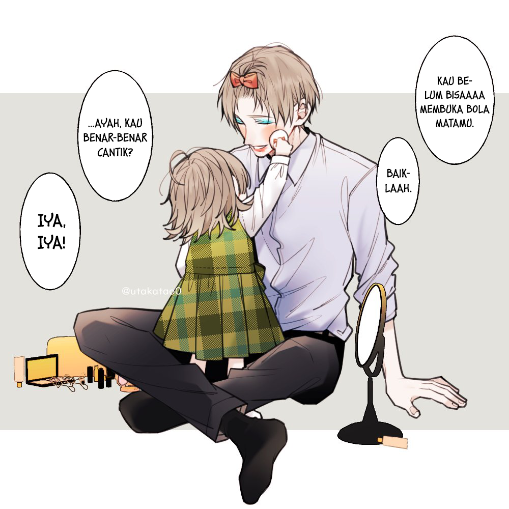 Shokuba to Jitaku de Gap no Aru Papa Chapter 1 - halaman 3