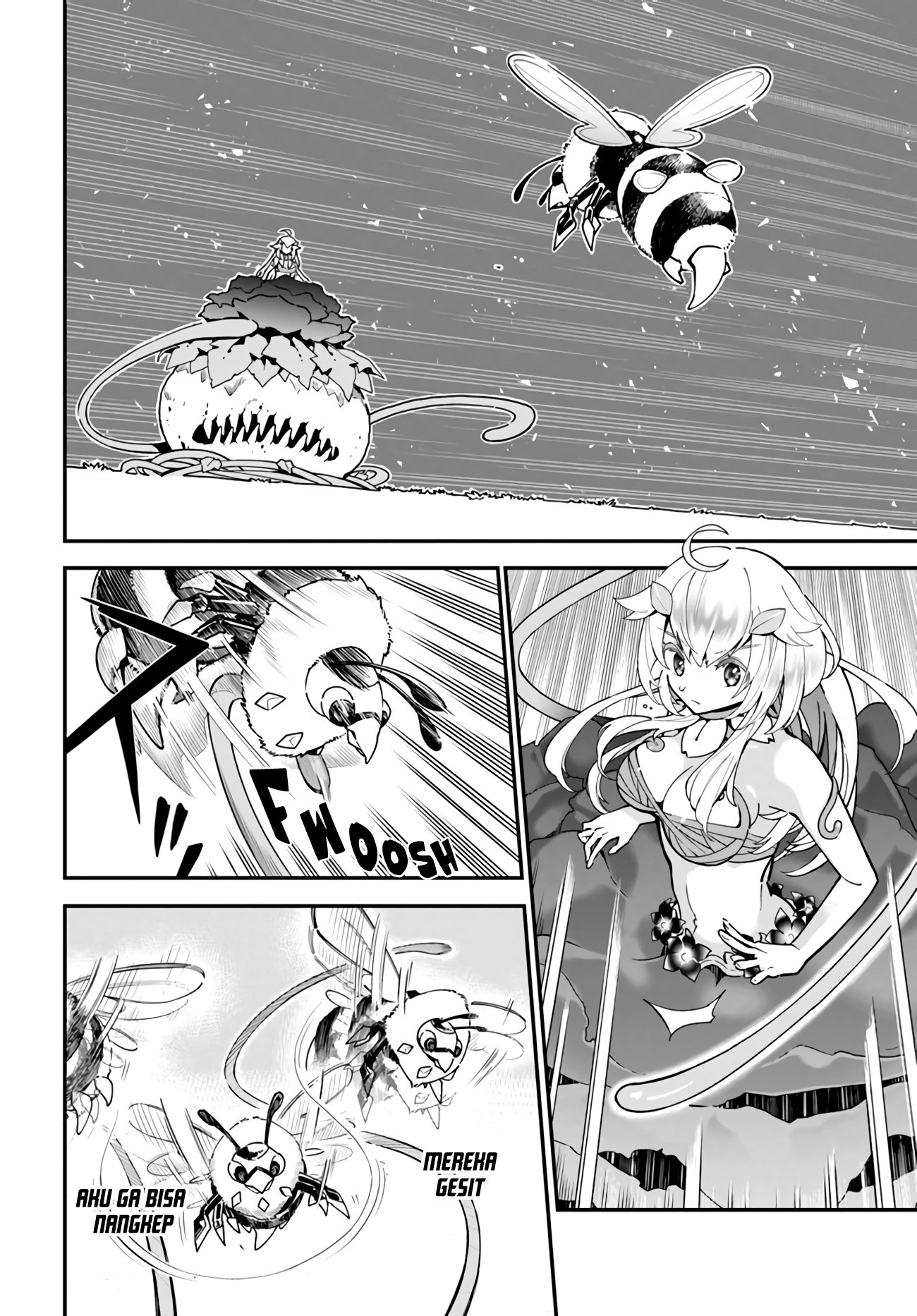 Shokubutsu Monster Musume Nikki: Seijo Datta Watashi ga Uragirareta Hate ni Alraune ni Tensei shiteshimatta node, Korekara wa Kougousei wo Shinagara Shizuka ni Shokubutsu Life wo Sugoshimasu Chapter 2 - halaman 13