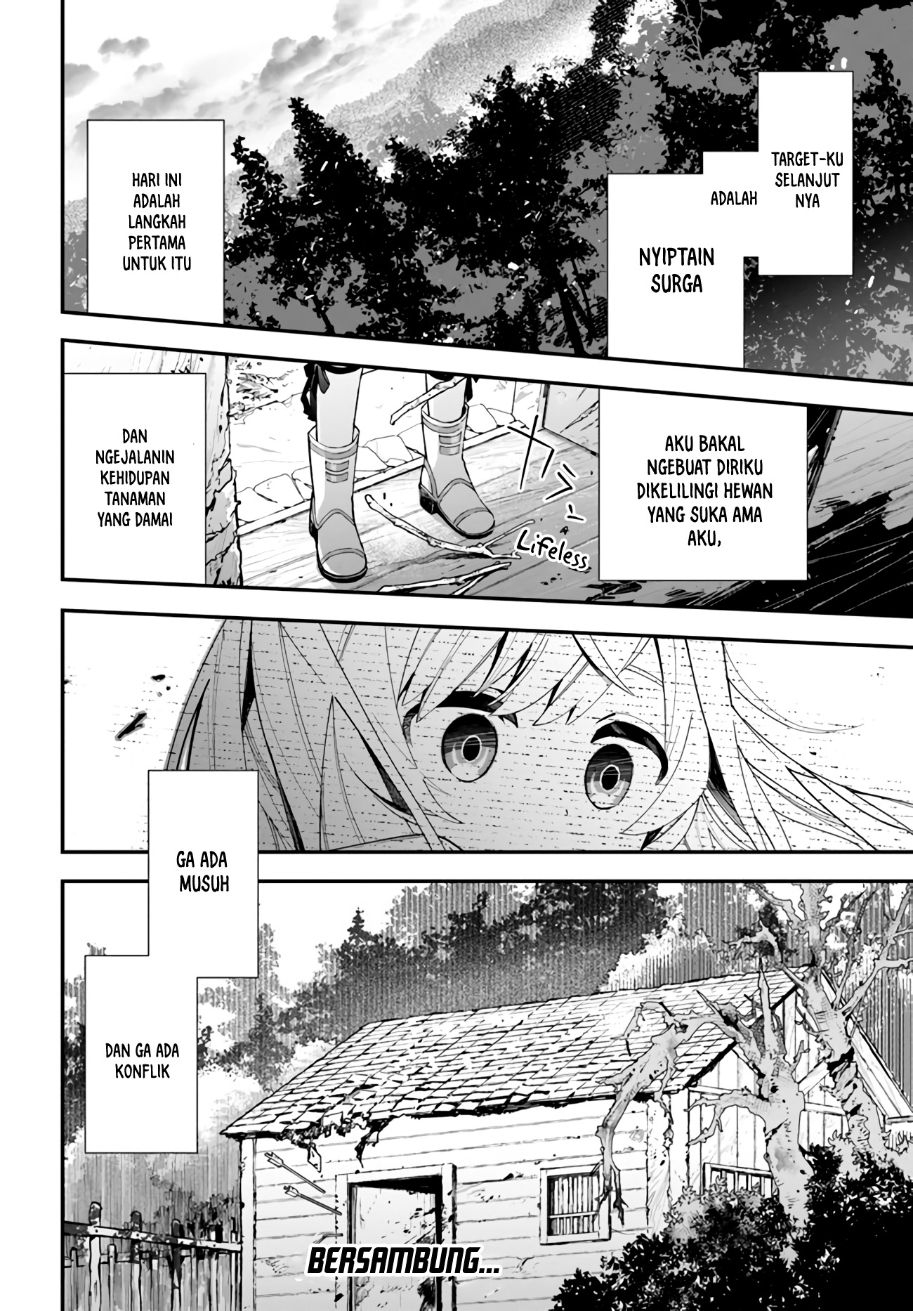 Shokubutsu Monster Musume Nikki: Seijo Datta Watashi ga Uragirareta Hate ni Alraune ni Tensei shiteshimatta node, Korekara wa Kougousei wo Shinagara Shizuka ni Shokubutsu Life wo Sugoshimasu Chapter 2 - halaman 33