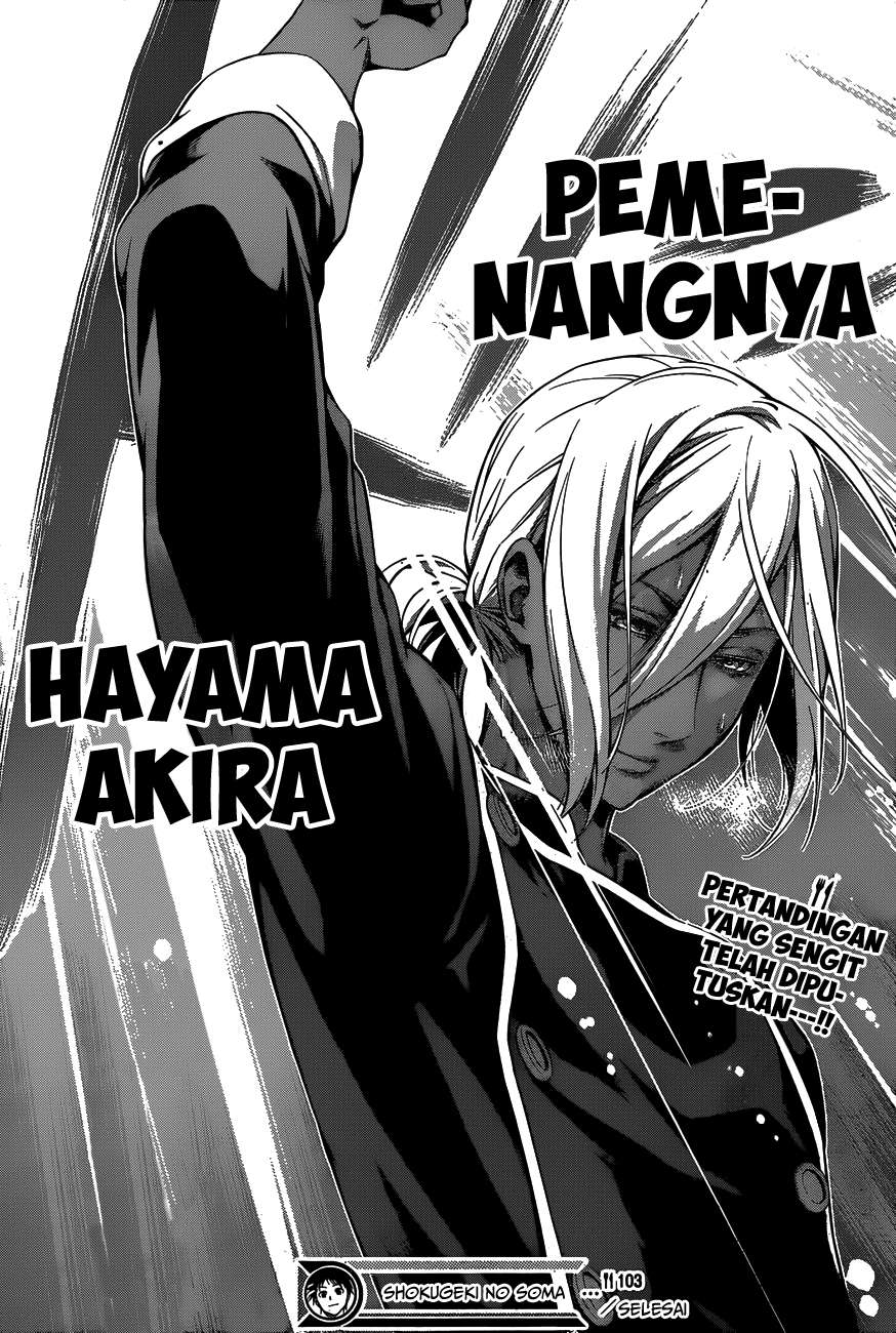 Shokugeki no Souma Chapter 103 - halaman 20