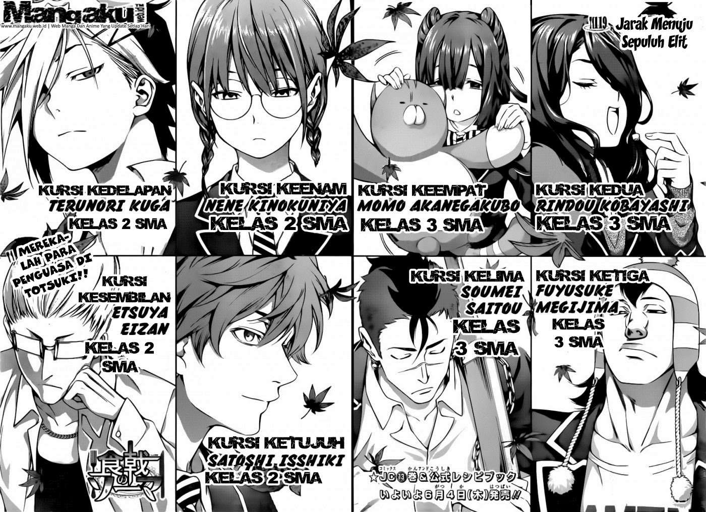Shokugeki no Souma Chapter 119 - halaman 3