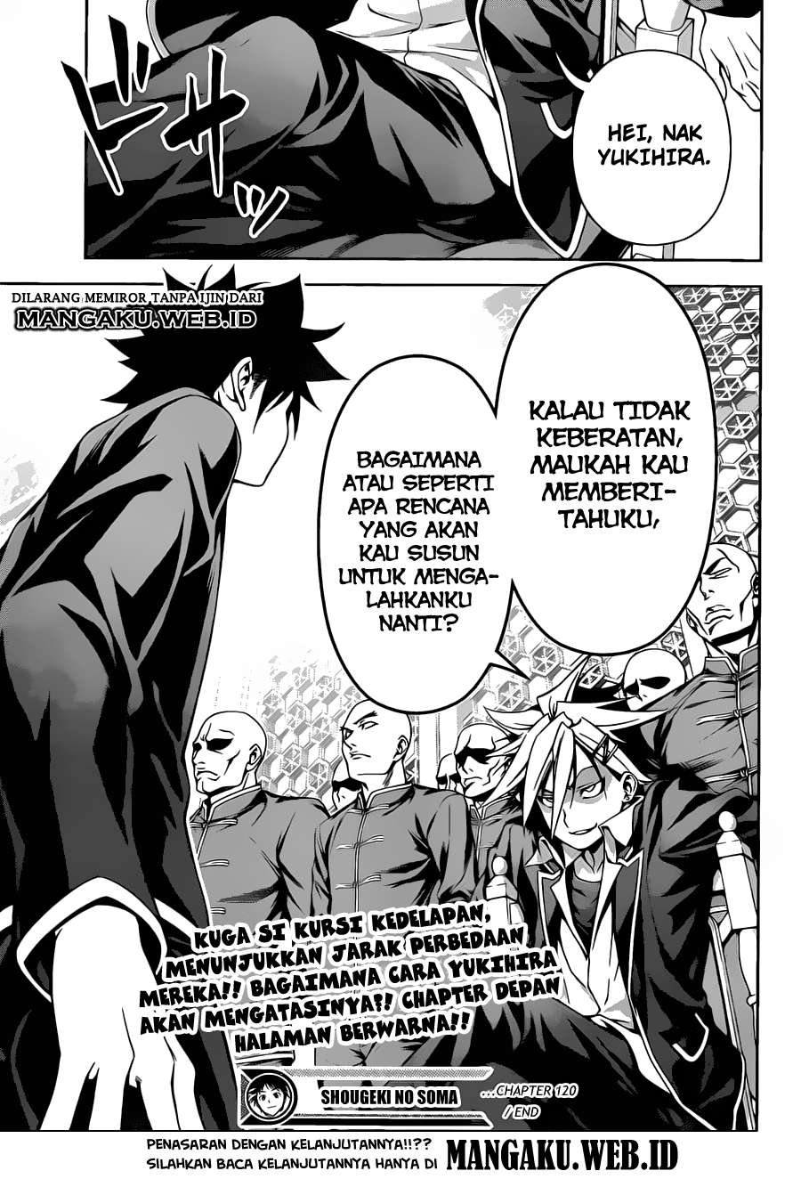 Shokugeki no Souma Chapter 120 - halaman 19