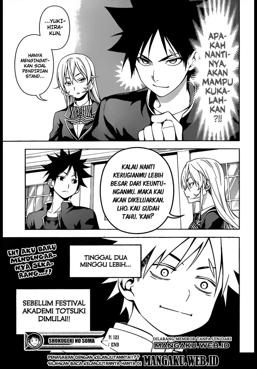 Shokugeki no Souma Chapter 121 - halaman 21