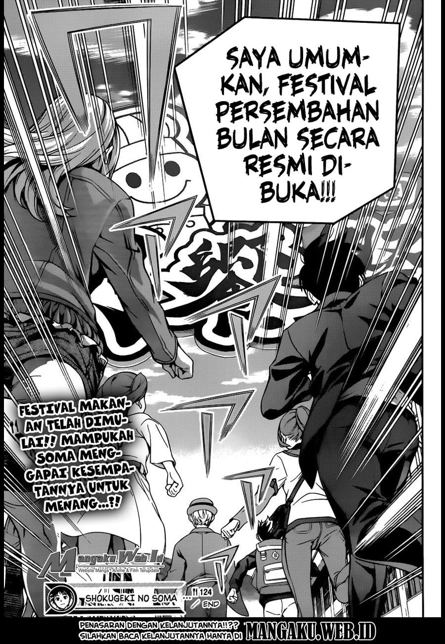 Shokugeki no Souma Chapter 124 - halaman 18