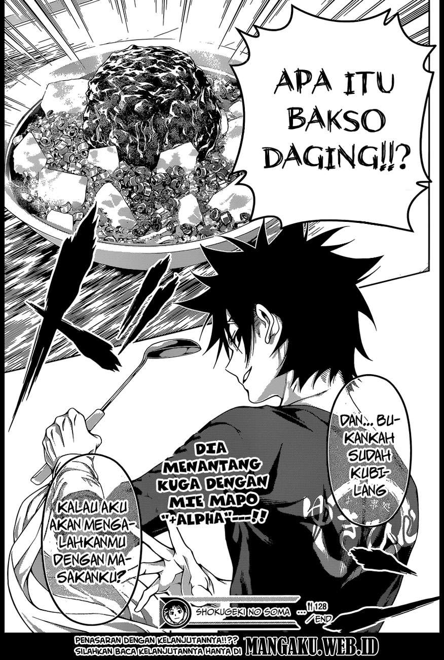 Shokugeki no Souma Chapter 128 - halaman 19