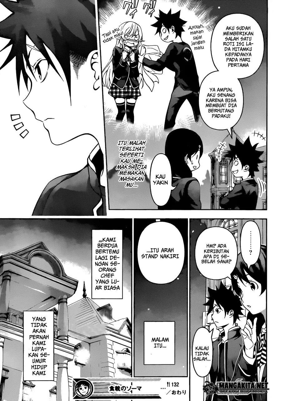 Shokugeki no Souma Chapter 132 - halaman 17