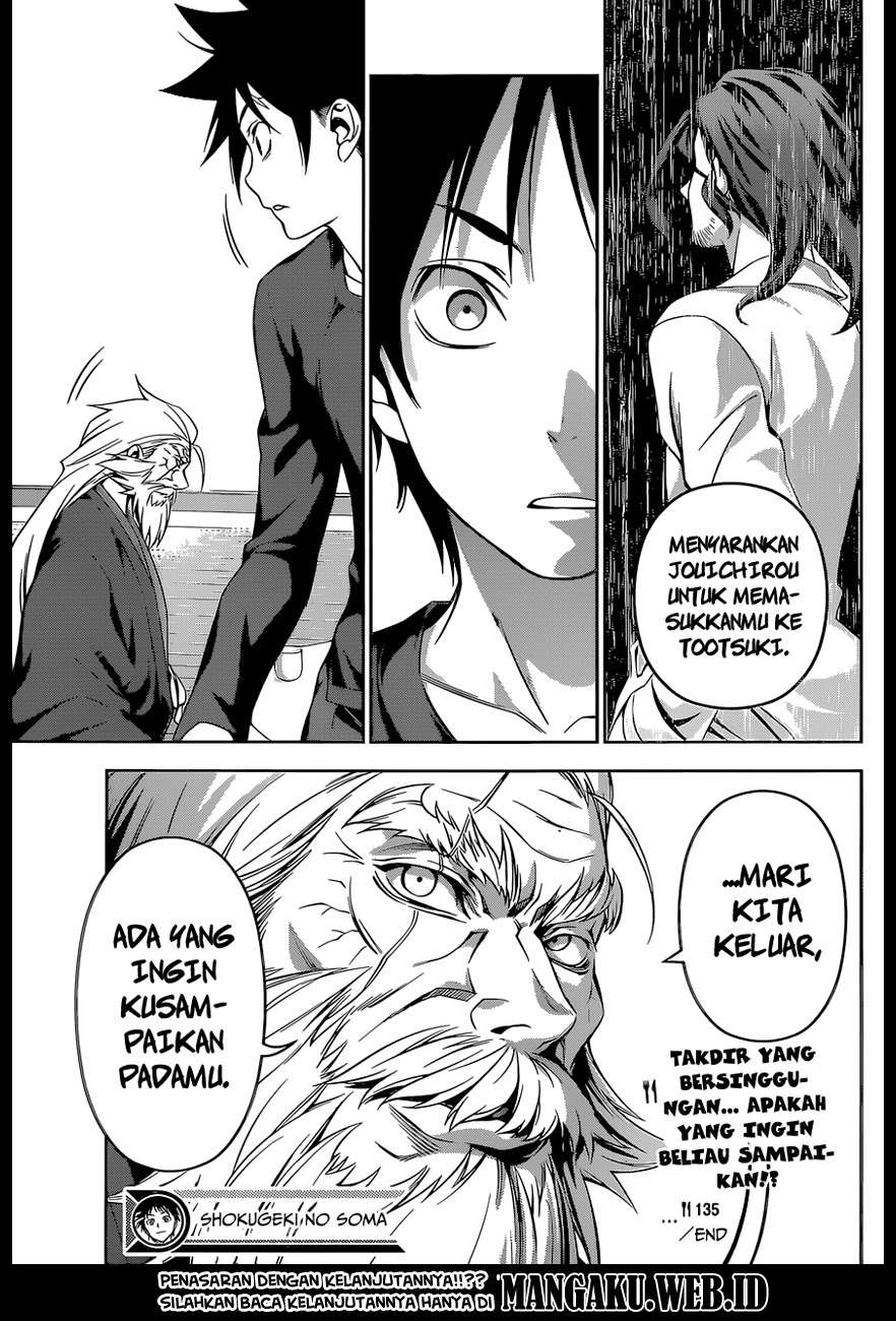 Shokugeki no Souma Chapter 135 - halaman 19