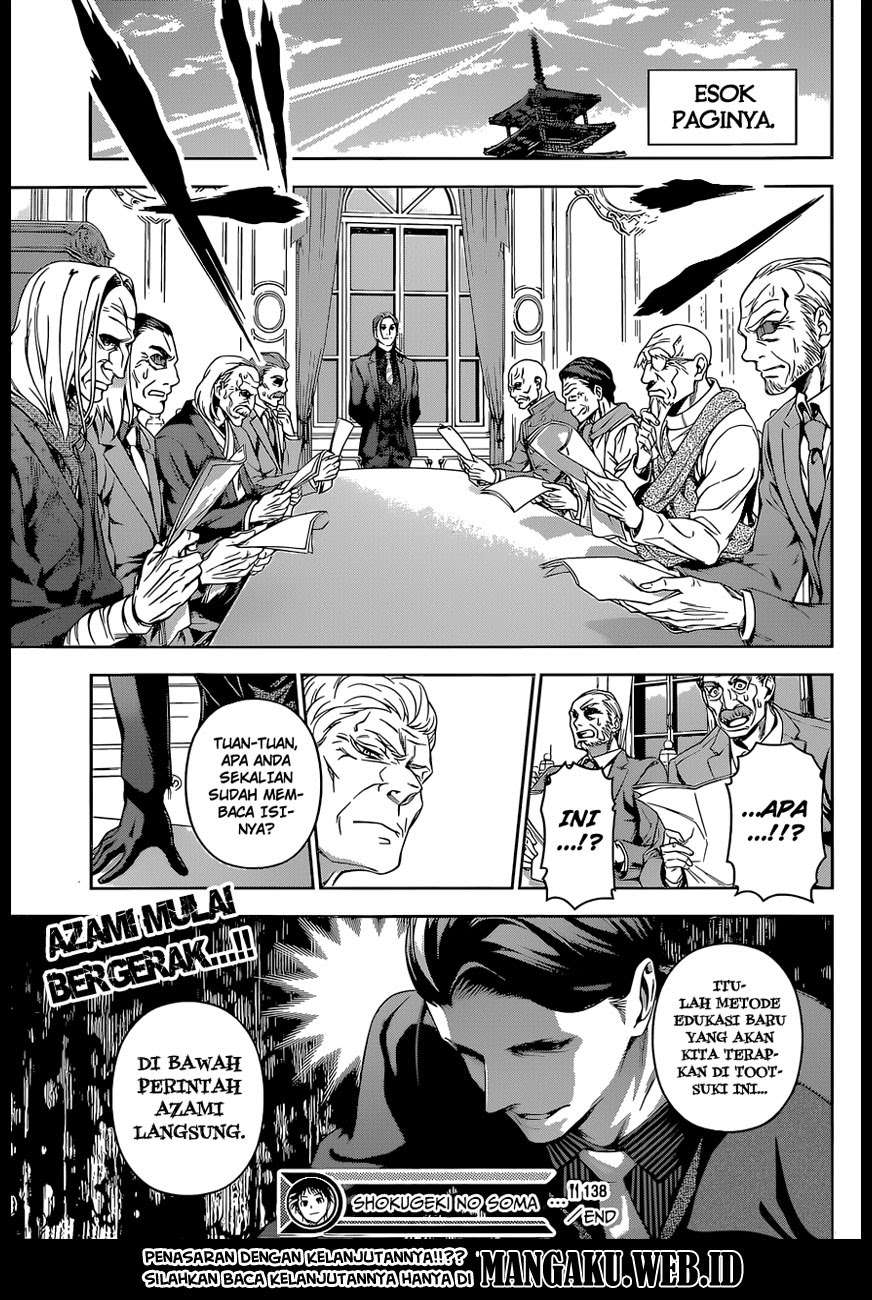 Shokugeki no Souma Chapter 138 - halaman 19