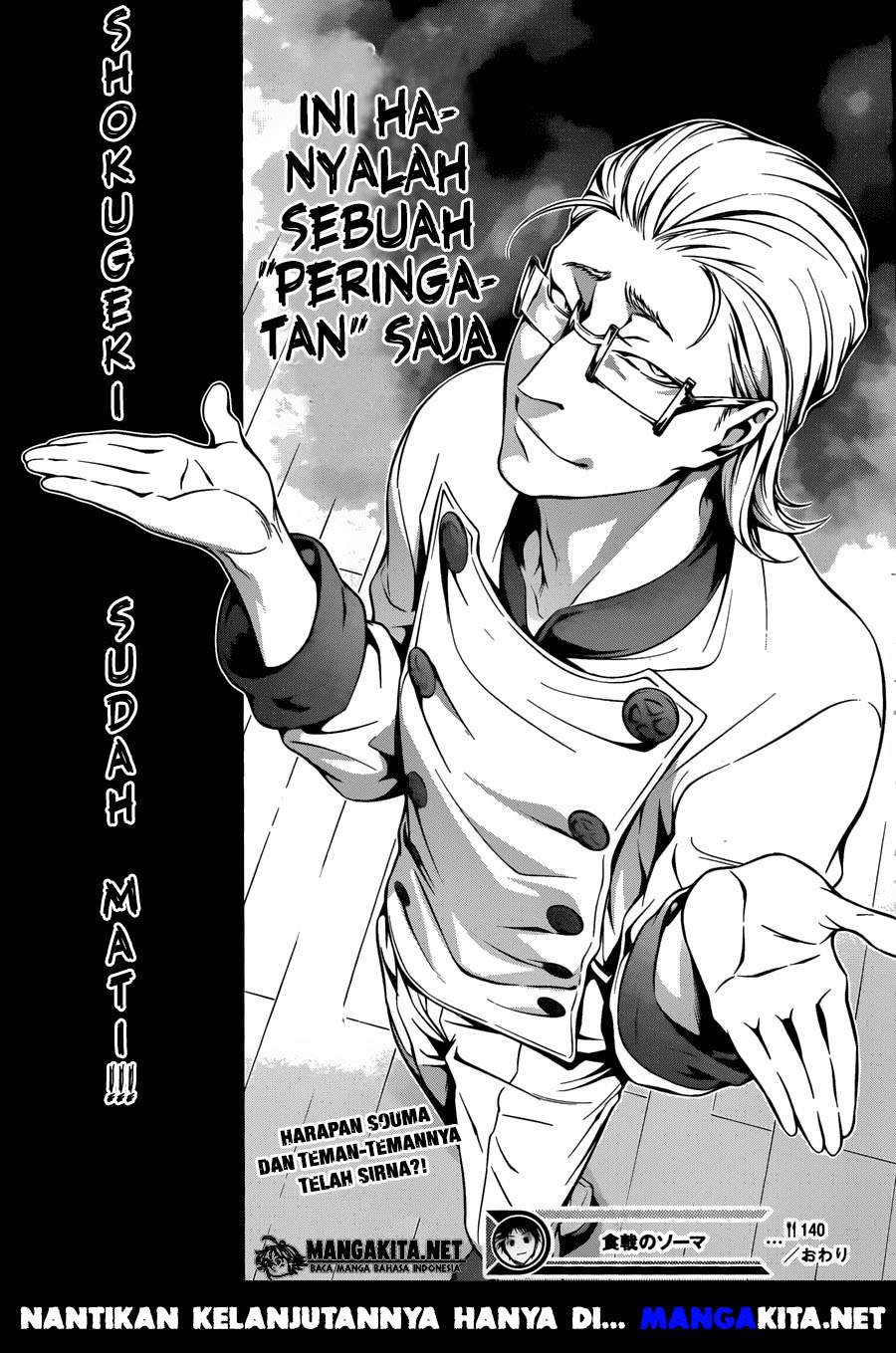 Shokugeki no Souma Chapter 140 - halaman 20