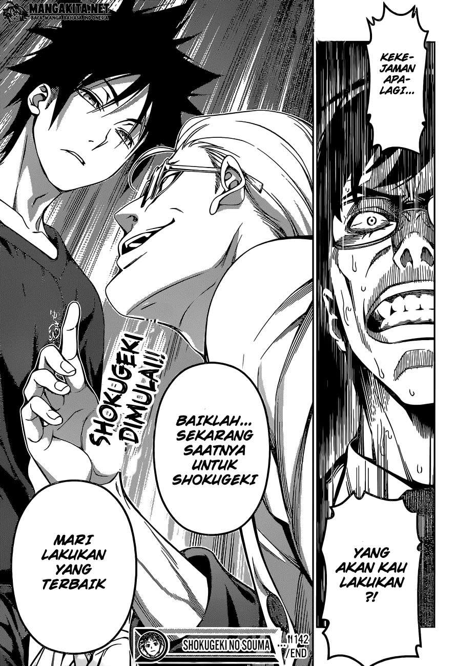 Shokugeki no Souma Chapter 142 - halaman 19