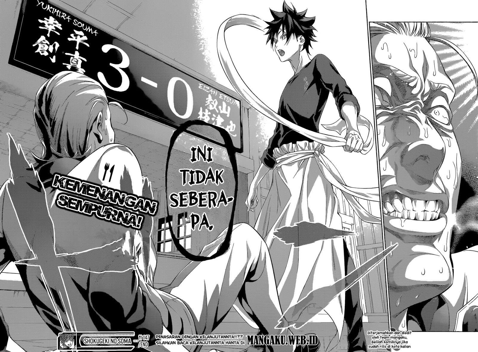Shokugeki no Souma Chapter 147 - halaman 23