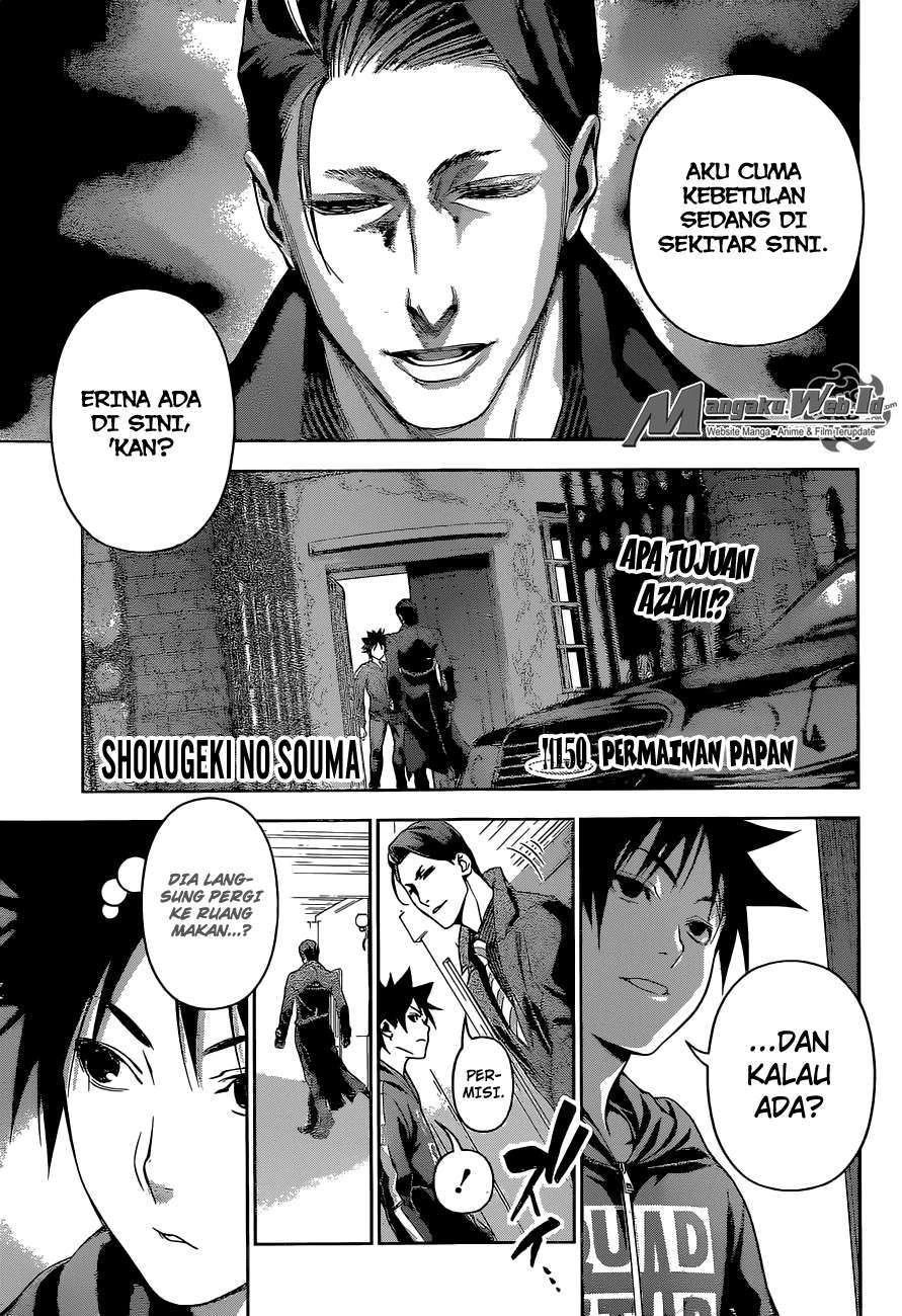 Shokugeki no Souma Chapter 150 - halaman 2