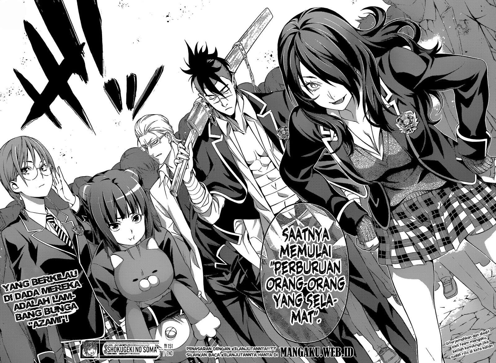 Shokugeki no Souma Chapter 151 - halaman 19