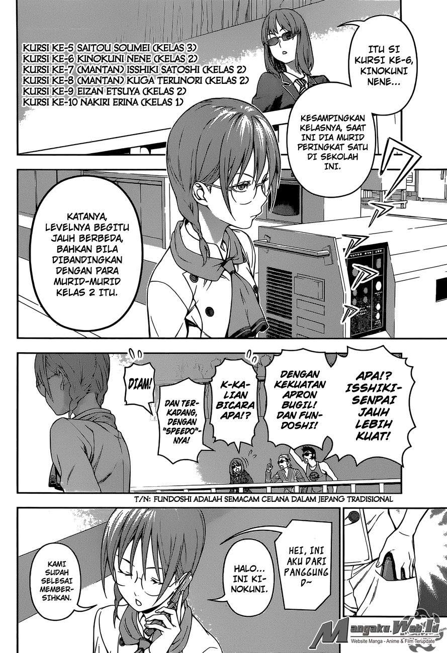 Shokugeki no Souma Chapter 154 - halaman 5