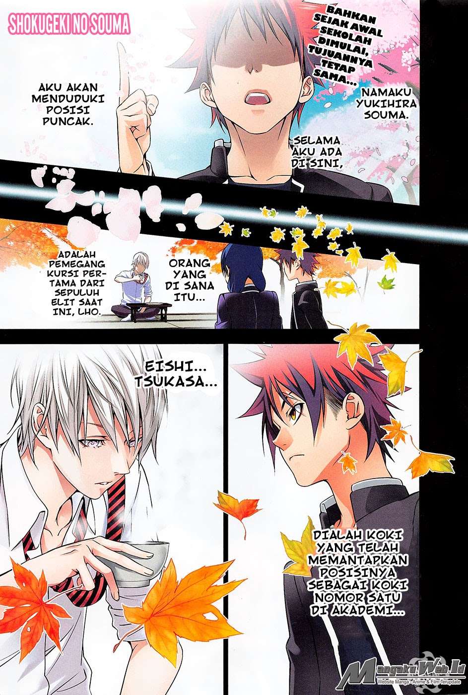 Shokugeki no Souma Chapter 164 - halaman 3