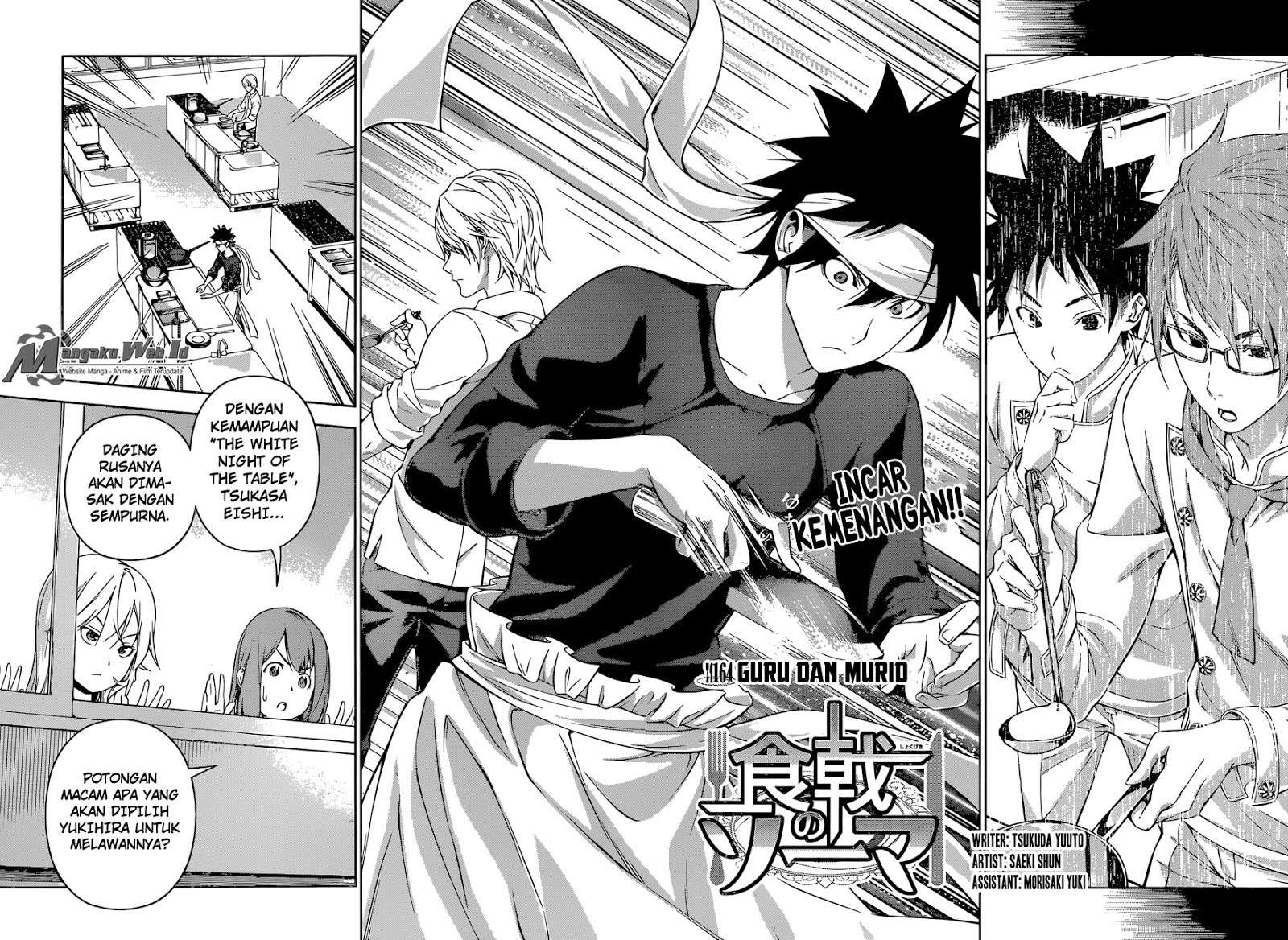 Shokugeki no Souma Chapter 165 - halaman 9