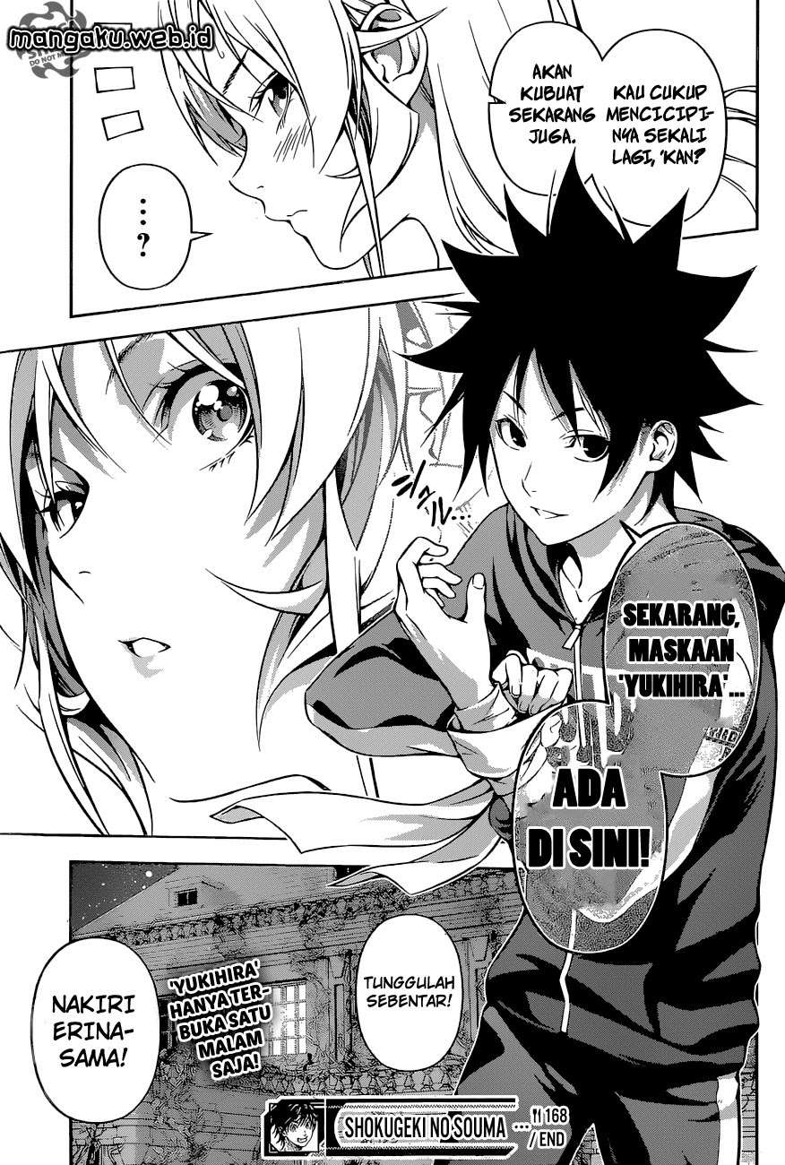 Shokugeki no Souma Chapter 168 - halaman 20