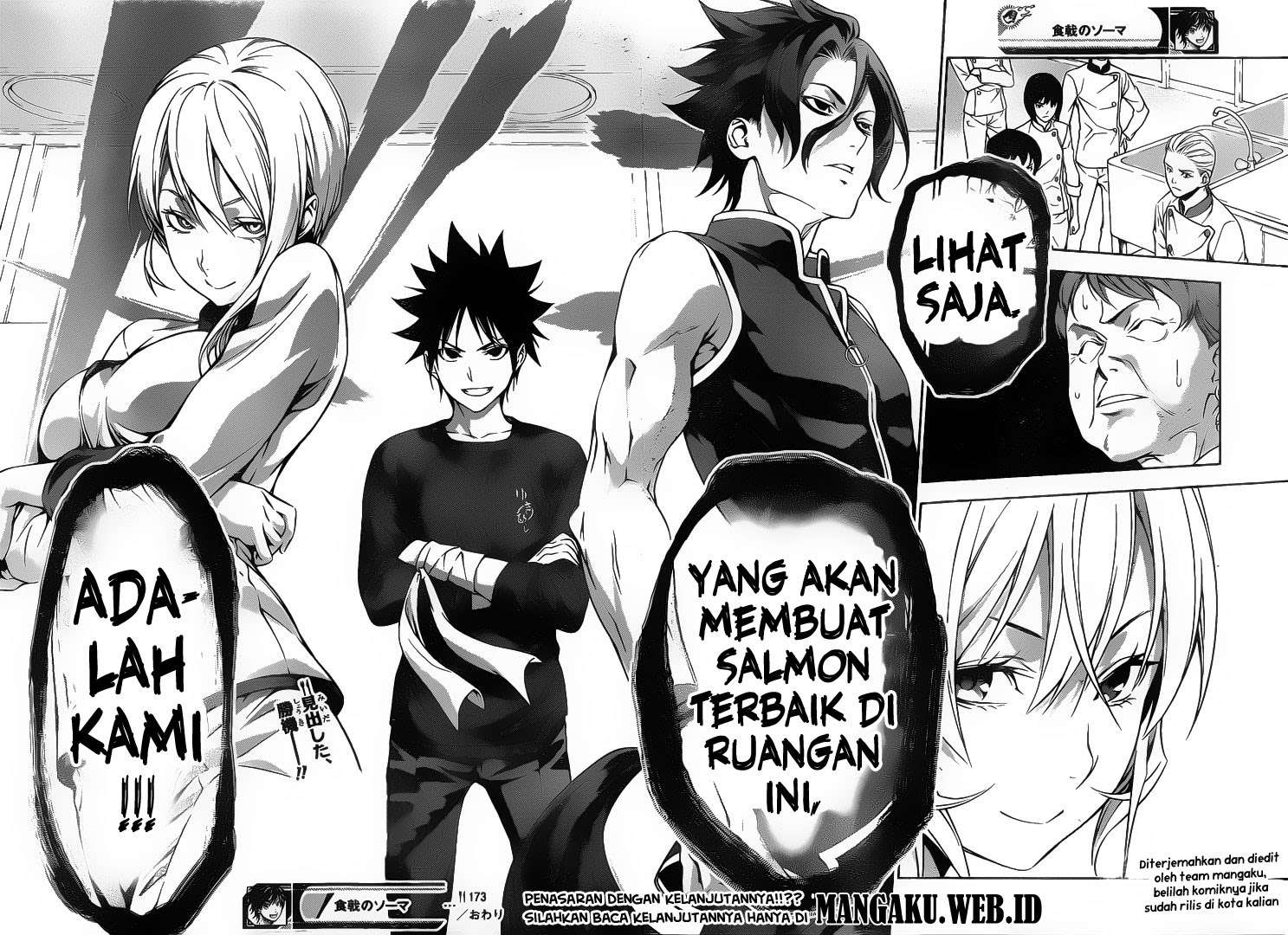 Shokugeki no Souma Chapter 173 - halaman 38