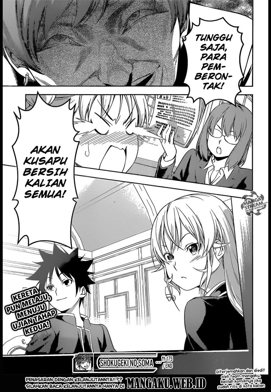 Shokugeki no Souma Chapter 175 - halaman 20