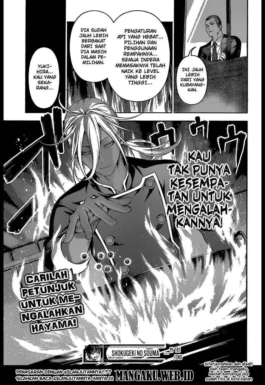 Shokugeki no Souma Chapter 181 - halaman 19