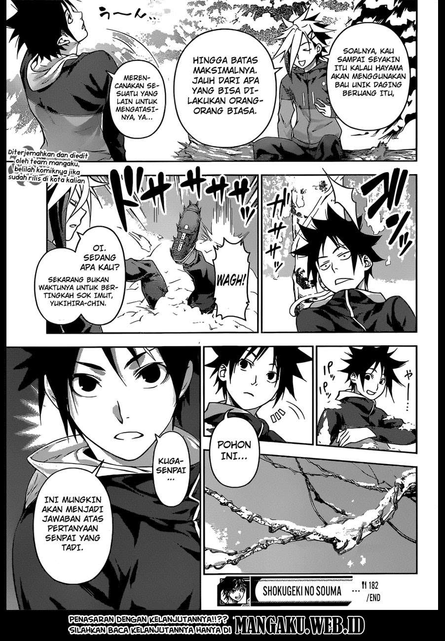 Shokugeki no Souma Chapter 182 - halaman 19