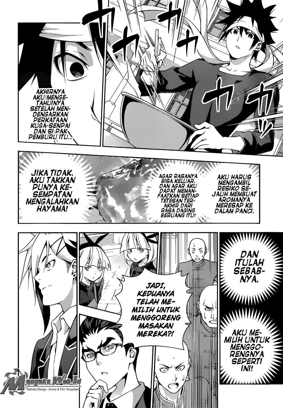 Shokugeki no Souma Chapter 185 - halaman 19