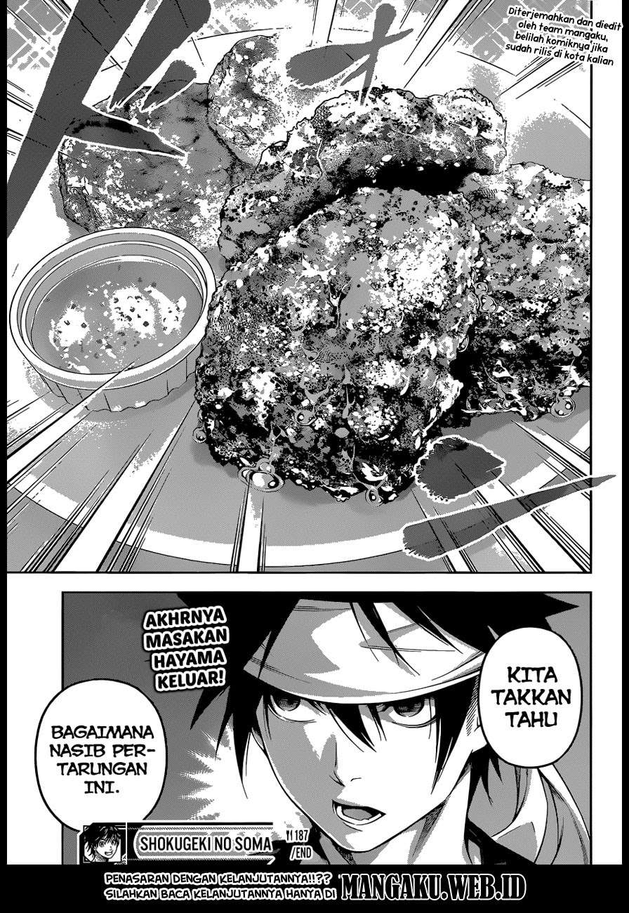 Shokugeki no Souma Chapter 187 - halaman 20