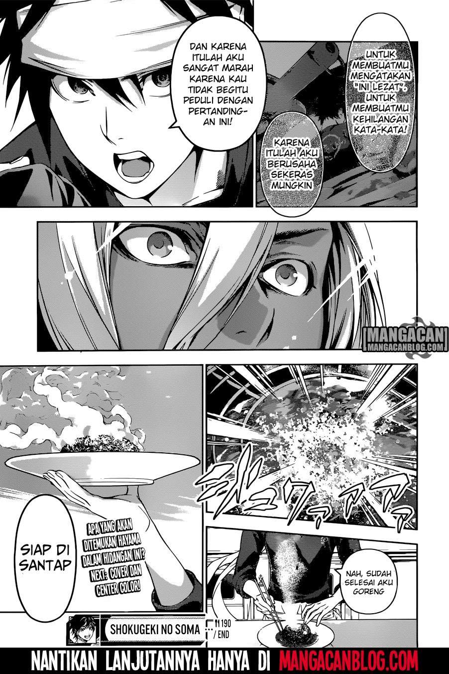Shokugeki no Souma Chapter 190 - halaman 19