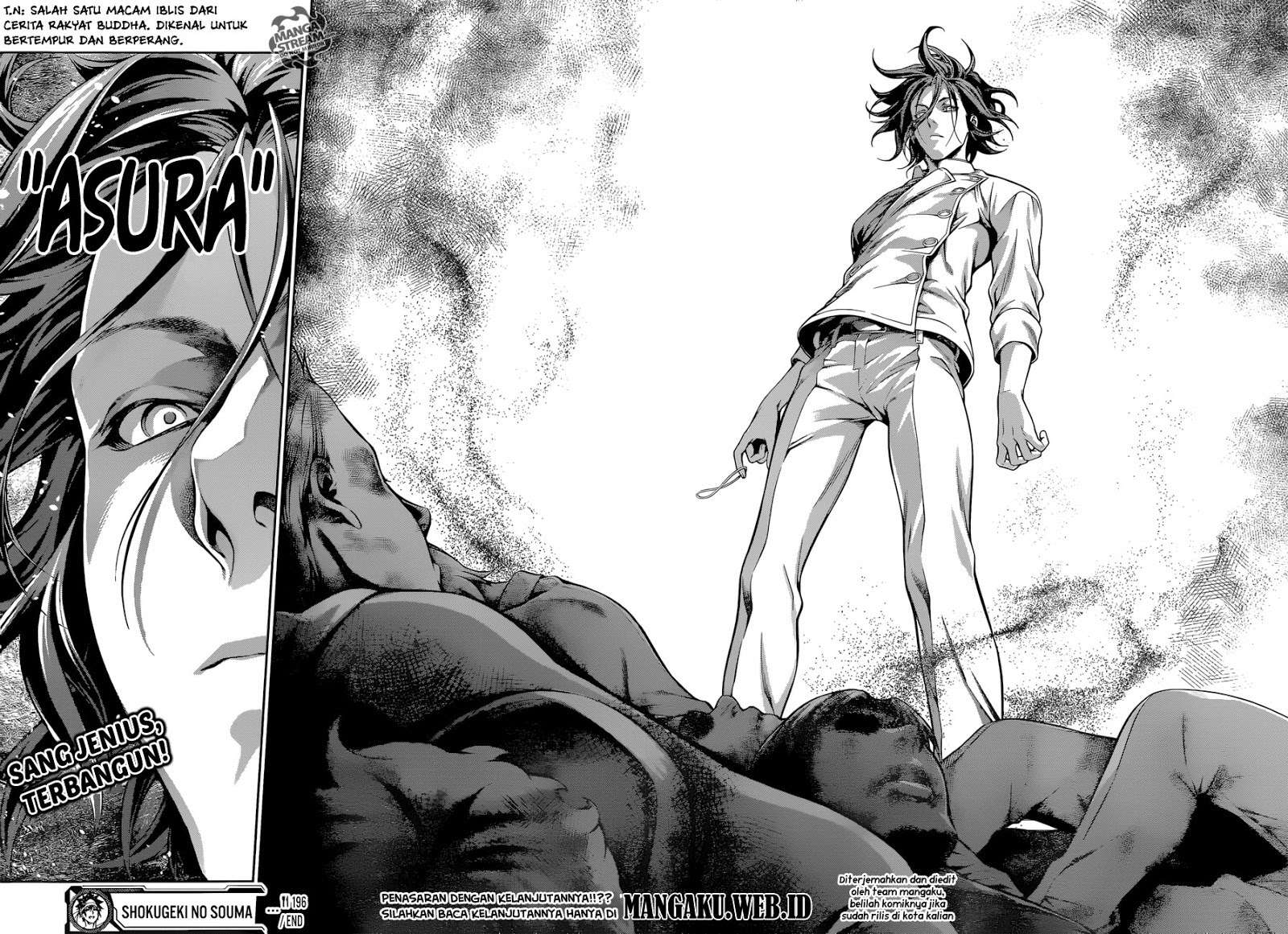 Shokugeki no Souma Chapter 196 - halaman 19