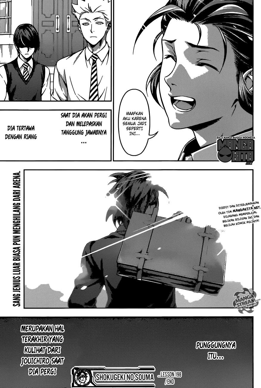 Shokugeki no Souma Chapter 198 - halaman 19