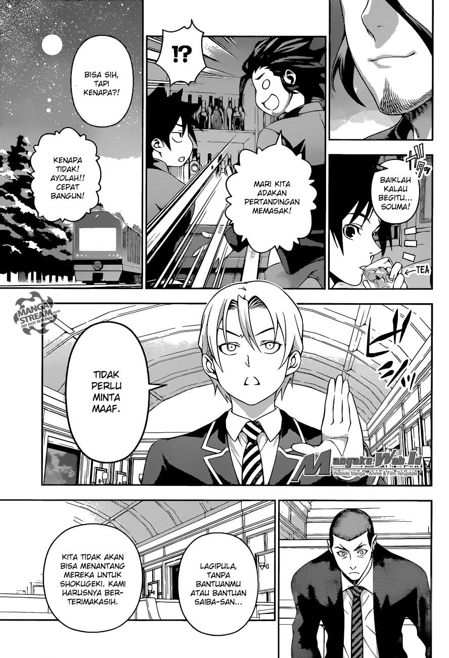 Shokugeki no Souma Chapter 199 - halaman 9
