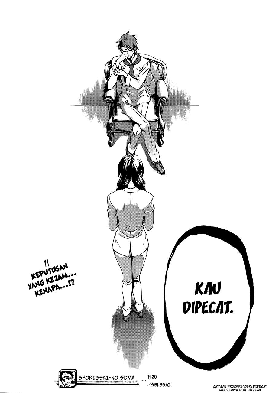 Shokugeki no Souma Chapter 20 - halaman 20