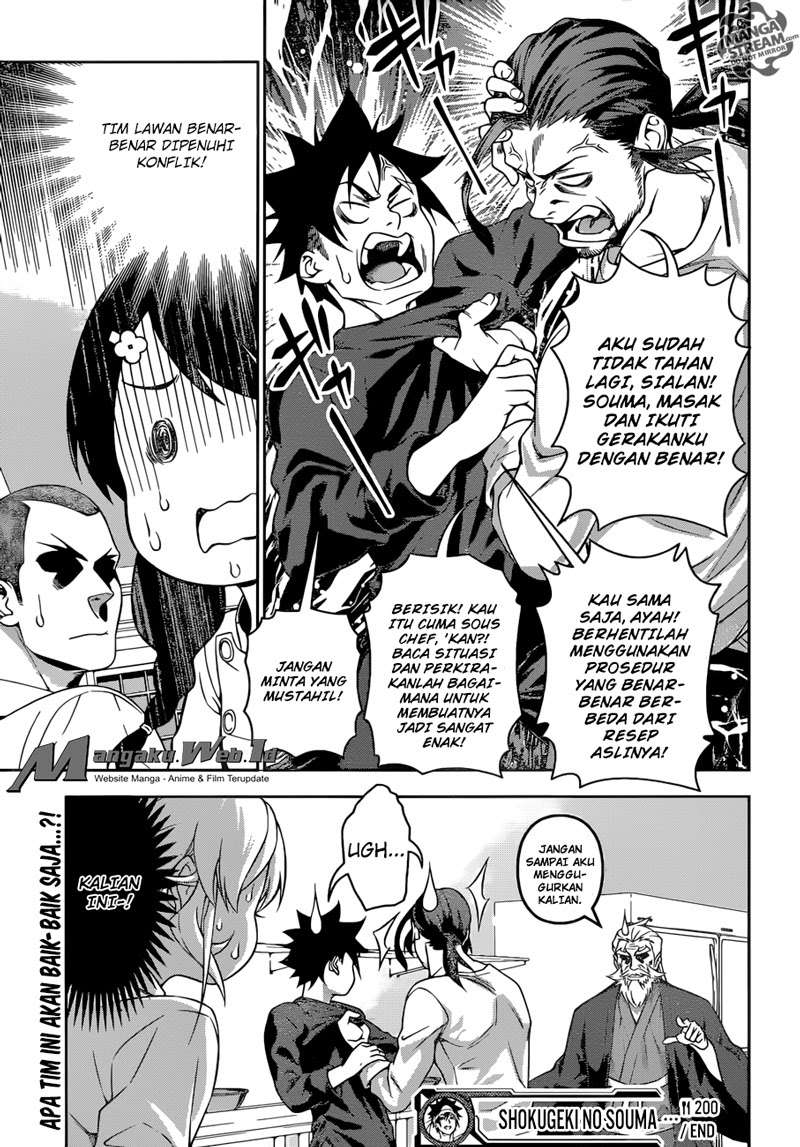 Shokugeki no Souma Chapter 200 - halaman 18