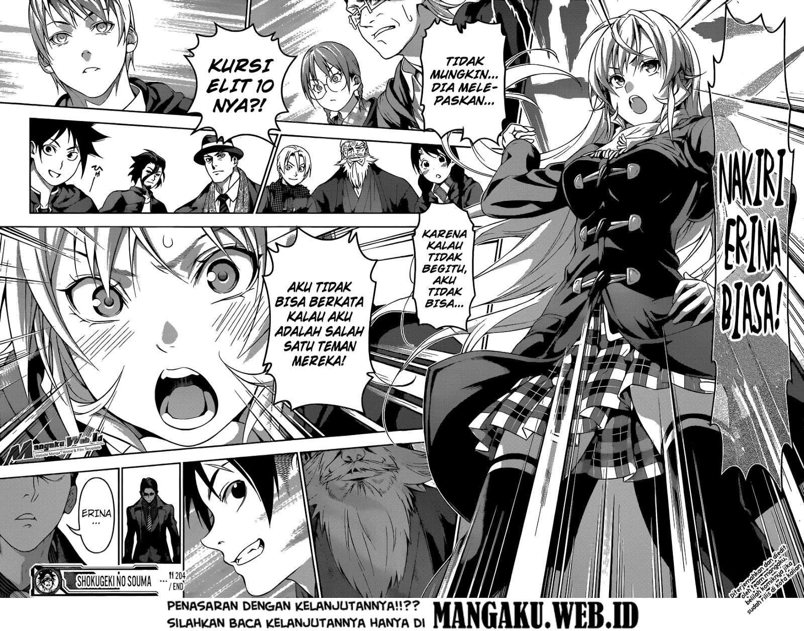 Shokugeki no Souma Chapter 204 - halaman 18