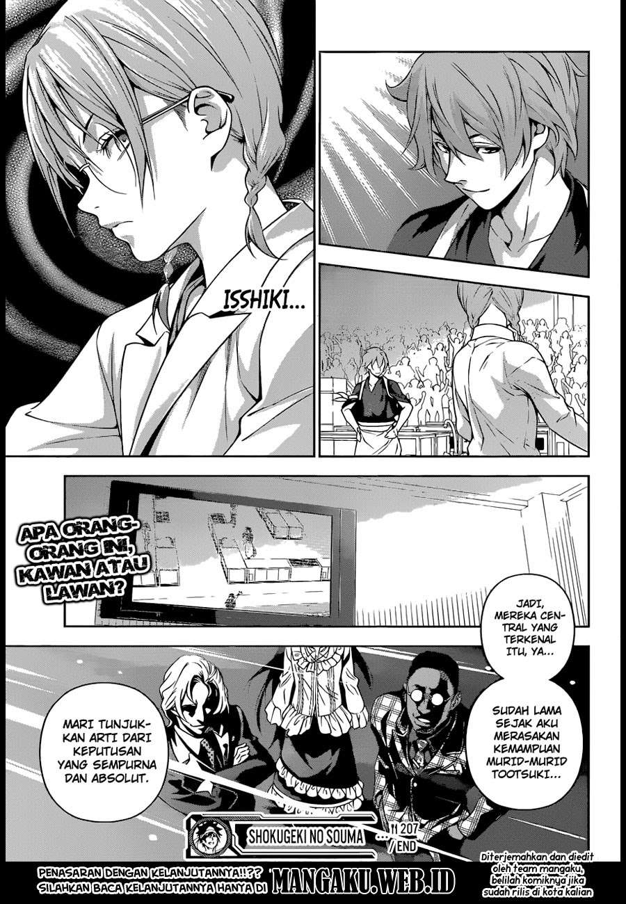 Shokugeki no Souma Chapter 207 - halaman 19