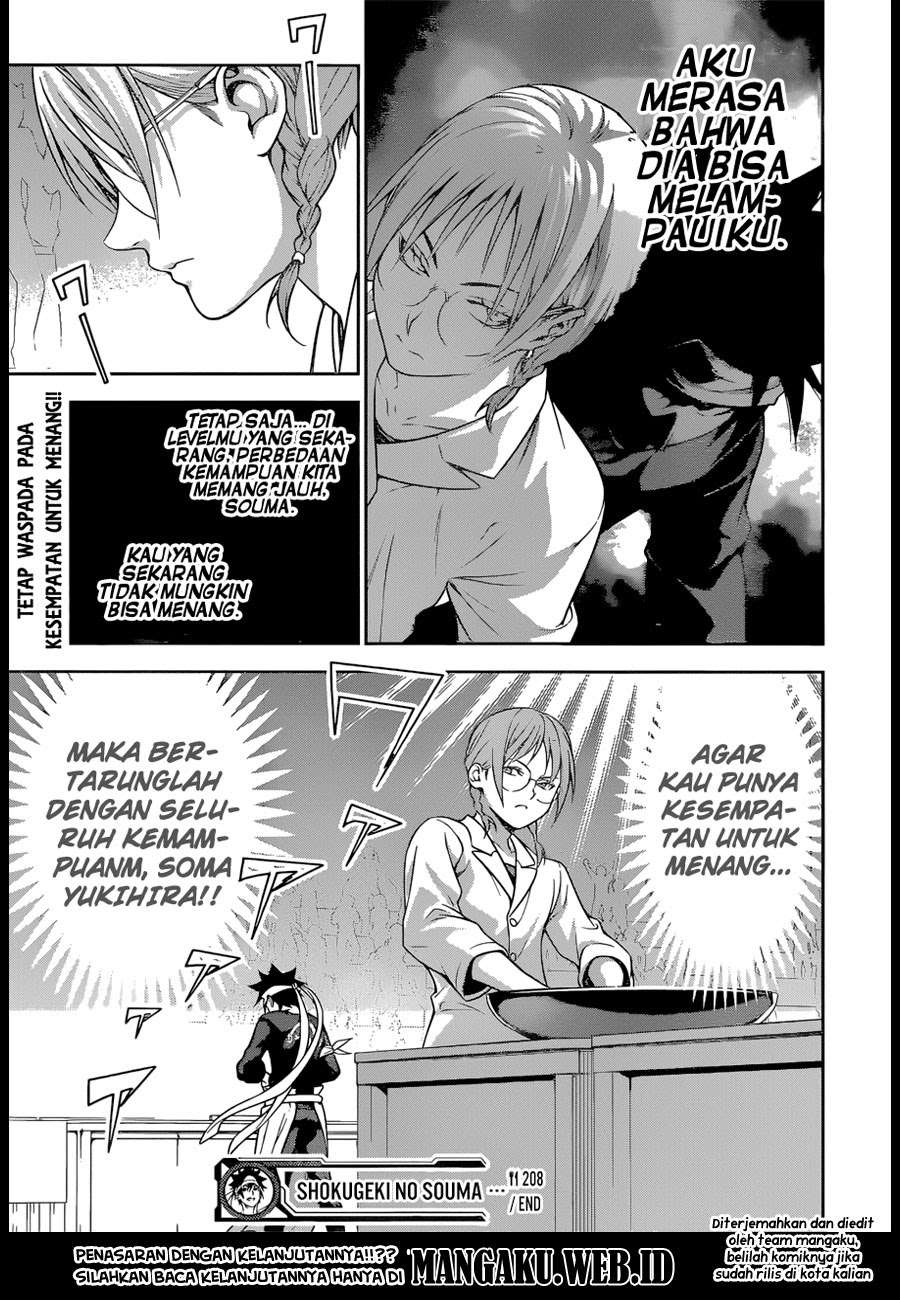 Shokugeki no Souma Chapter 208 - halaman 21