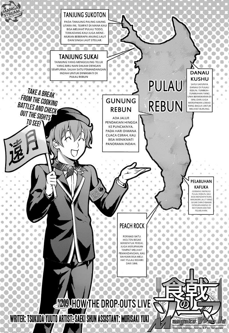 Shokugeki no Souma Chapter 209 - halaman 6