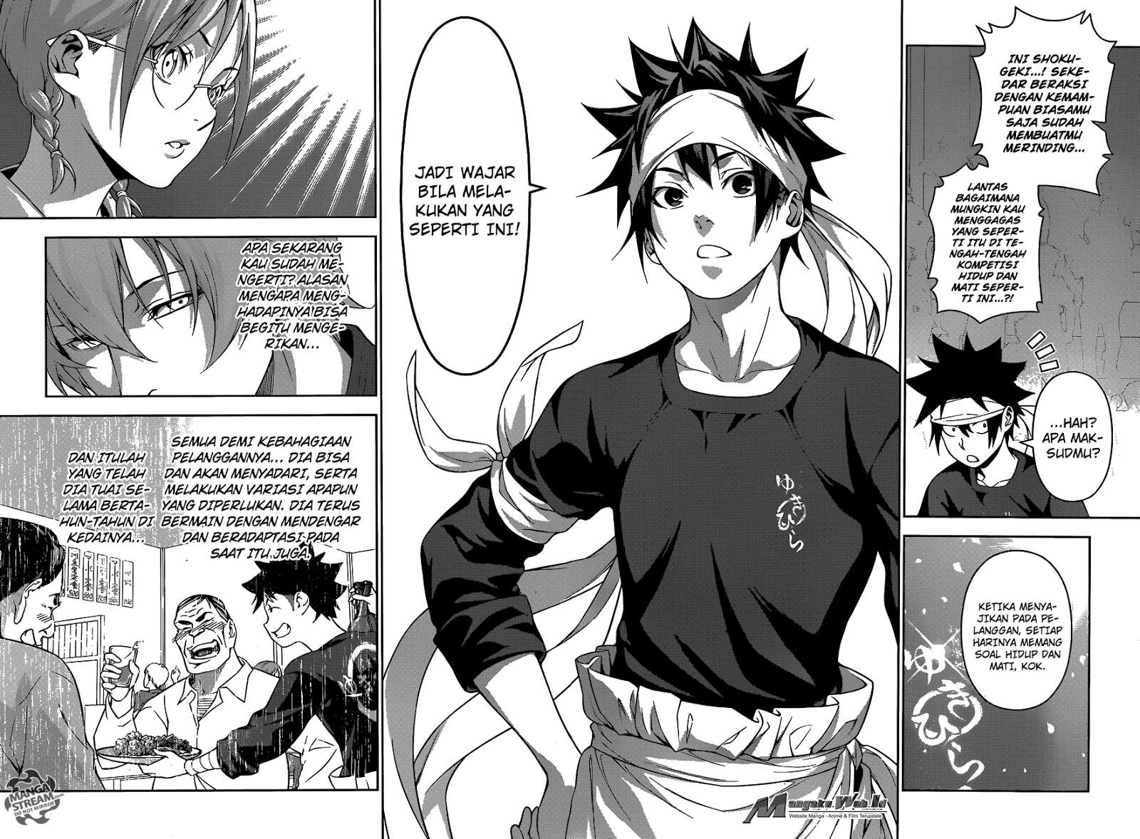 Shokugeki no Souma Chapter 214 - halaman 14