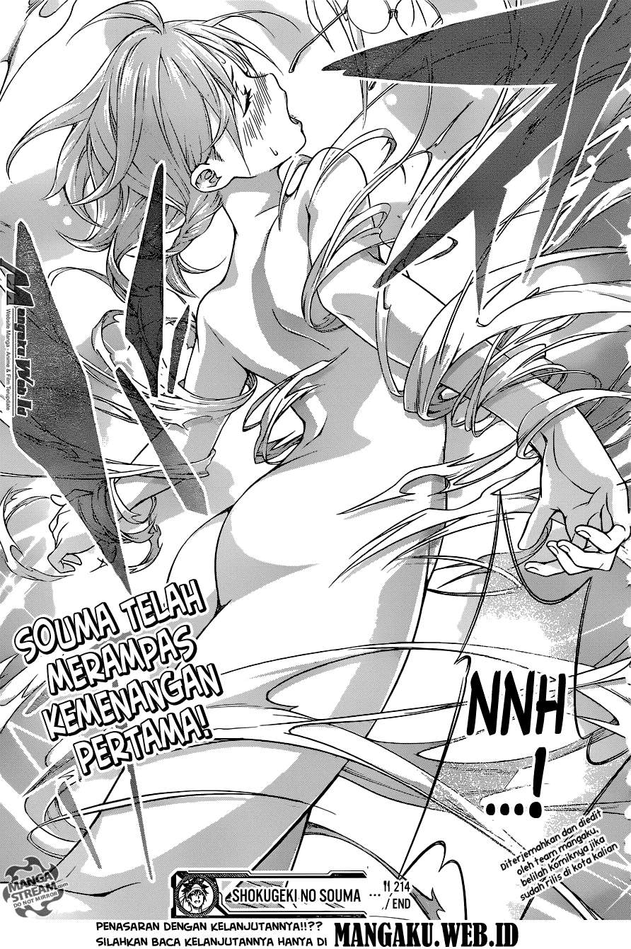 Shokugeki no Souma Chapter 214 - halaman 18