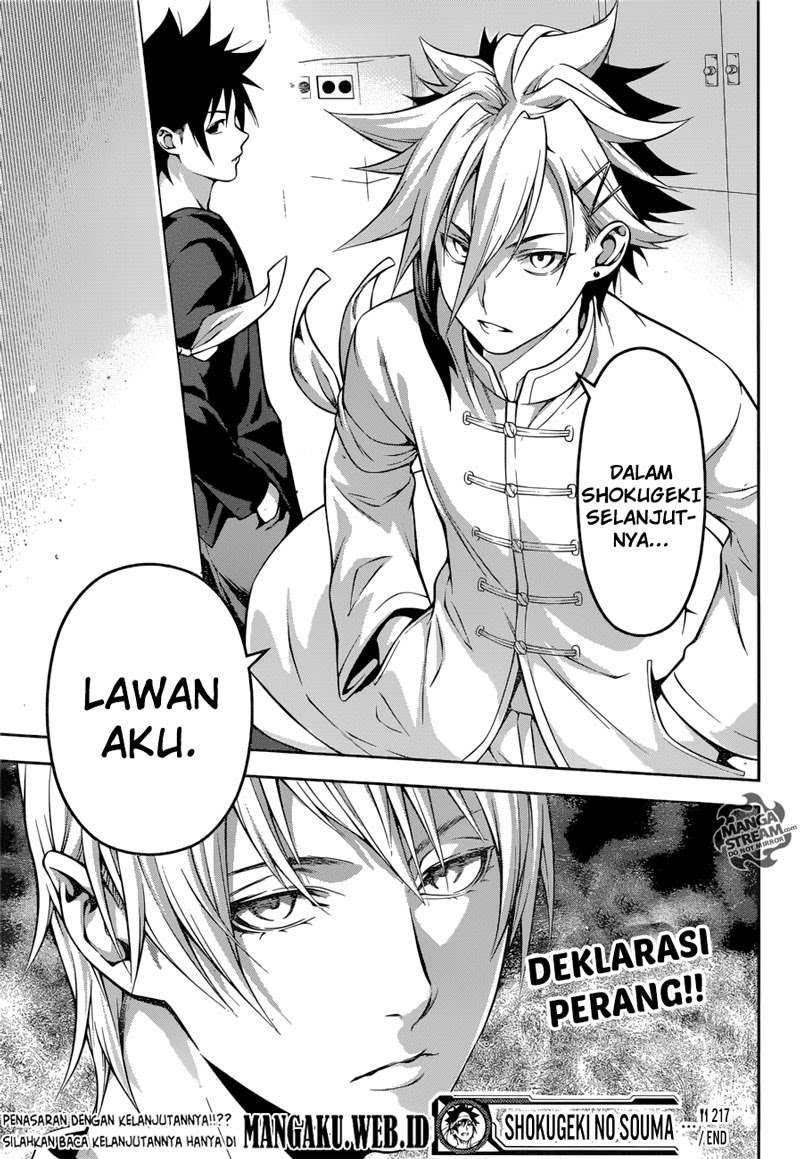 Shokugeki no Souma Chapter 217 - halaman 20