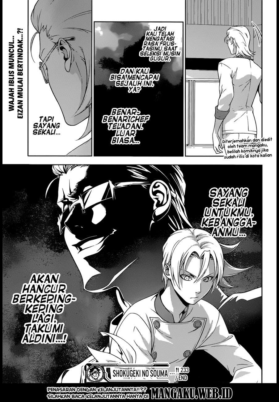 Shokugeki no Souma Chapter 233 - halaman 19