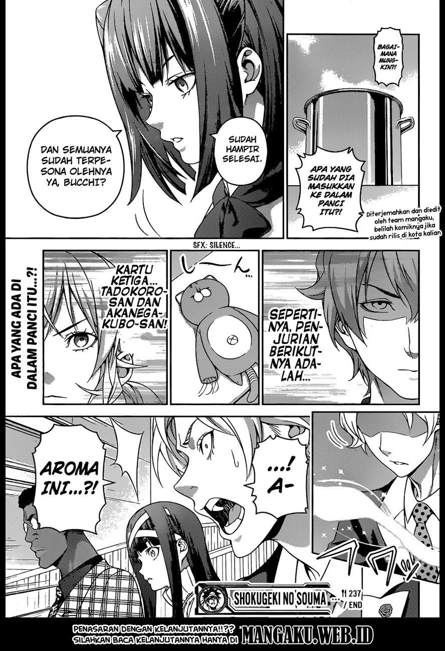 Shokugeki no Souma Chapter 237 - halaman 19