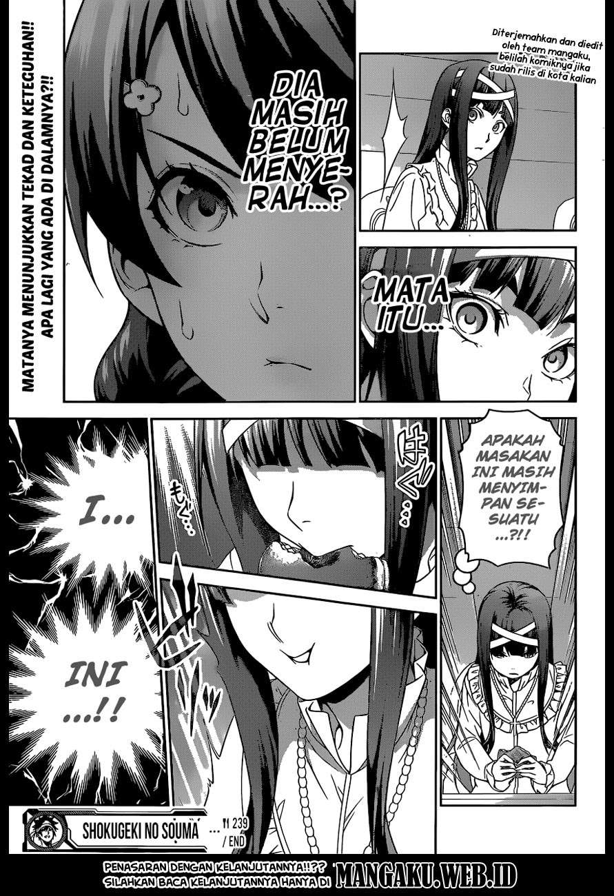 Shokugeki no Souma Chapter 239 - halaman 18
