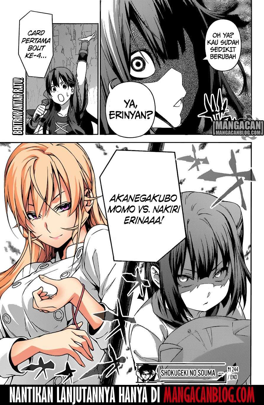 Shokugeki no Souma Chapter 244 - halaman 19